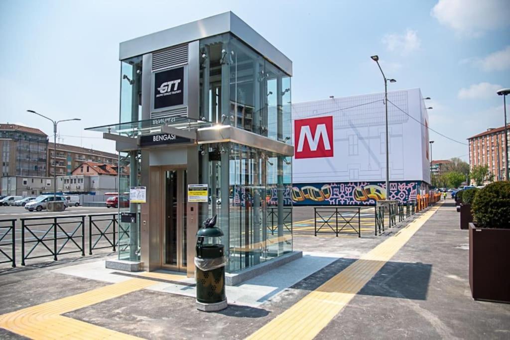 Apartamento *Luxus393* Metro A 50M, Lingotto Fiere, Ospedali Turín Exterior foto